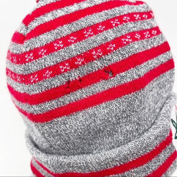 OHIO STATE Buckeyes Winter Beanie Pom Hat - Picture 3 of 5